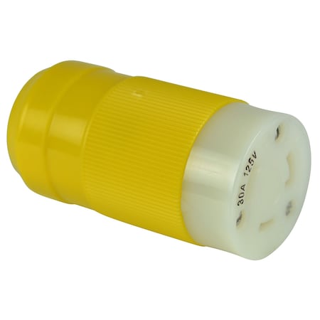 Marinco 30A 125V FEMALE LOCKING CONNECTOR 305CRV